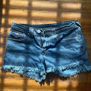 7 for all Mankind Fringe Shorts
